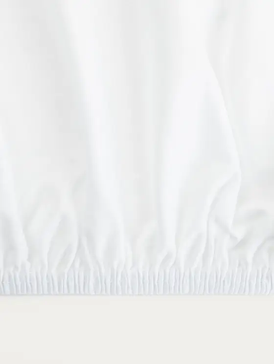 Prześcieradło ZENA jersey białe 160x200 cm
