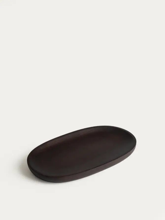 Tacka CEDRIC z drewna tekowego 23x14x2,2 cm