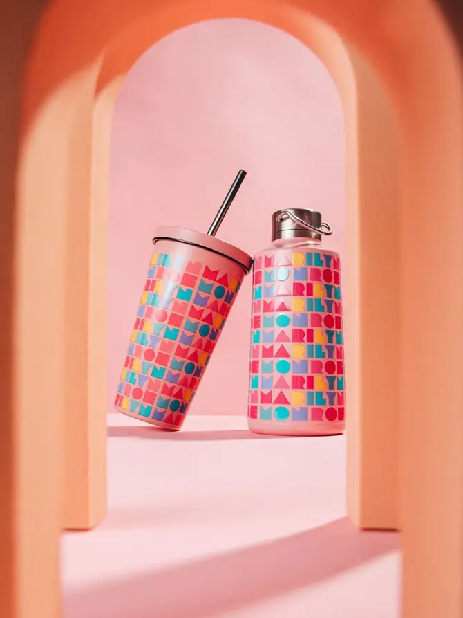 Termos MONROE SUMMER różowy Marylin 750 ml