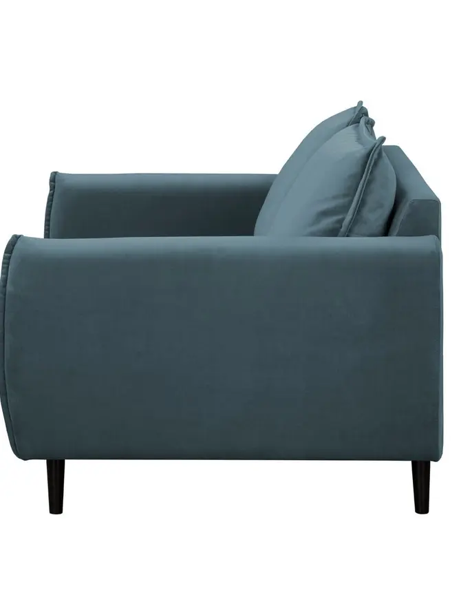 Sofa RUGG Sofa turkusowa 149x86x91 cm