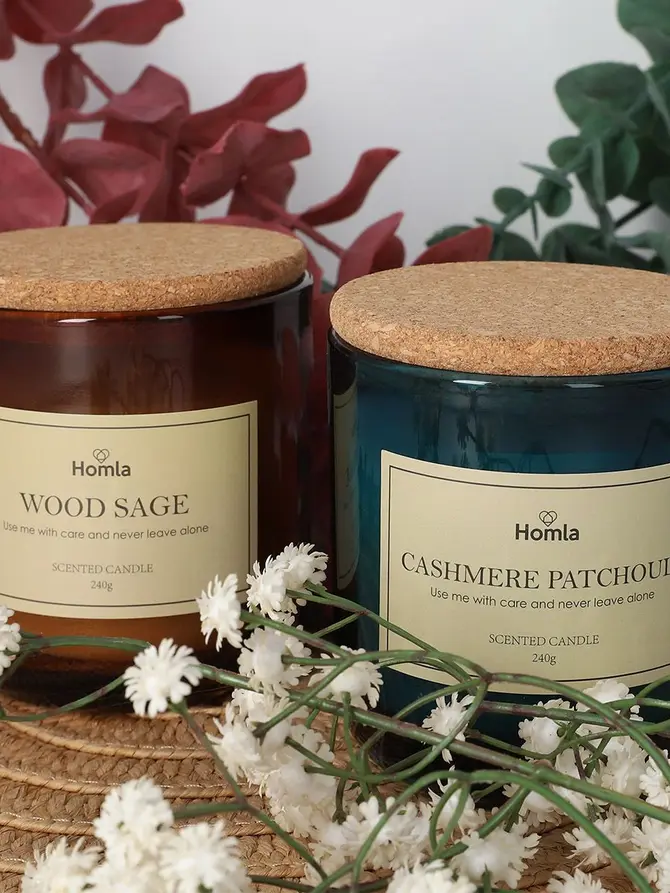 Świeca zapachowa VERDE Wood Sage 240 g