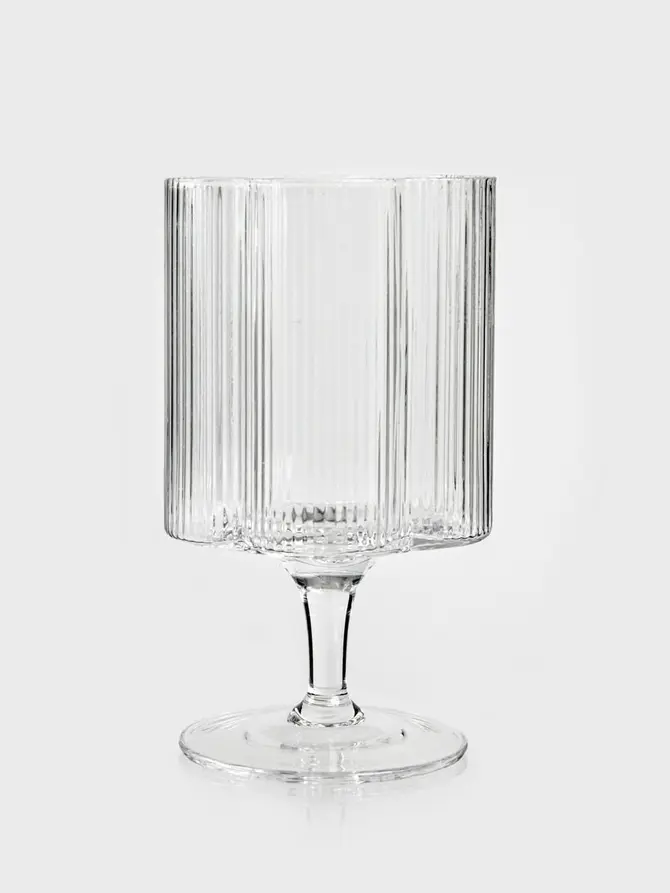 Kieliszek LINEETTA ryflowany na wino 0,2 l
