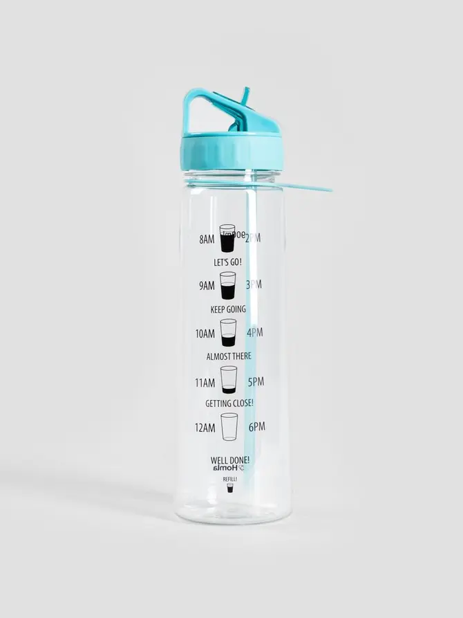 Butelka bidon AQUAFLOW turkusowa 900 ml