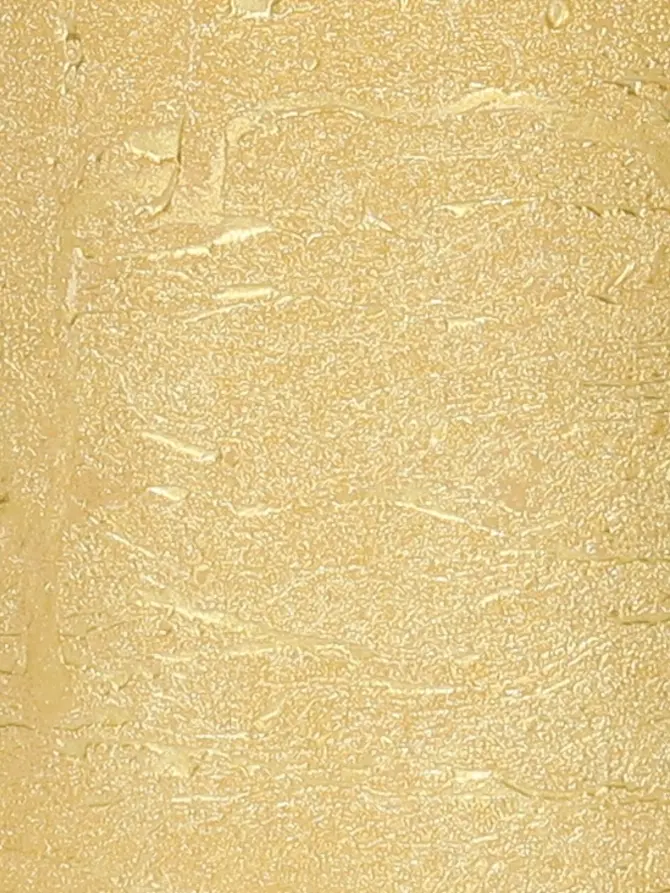 Świeca RUSTIC złota 7x11 cm