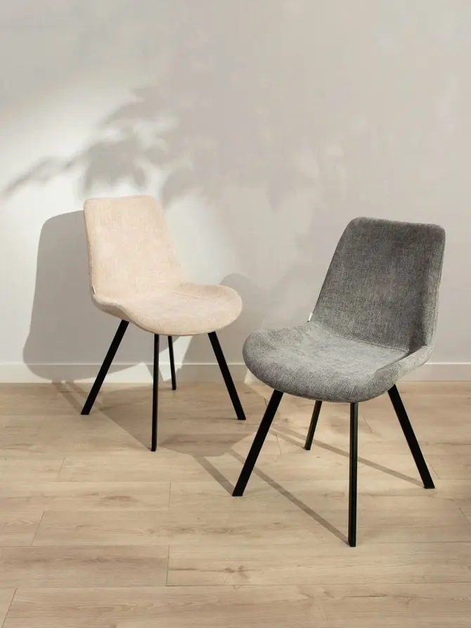 Krzesło SILLA Beżowe 52x60x83,5 cm