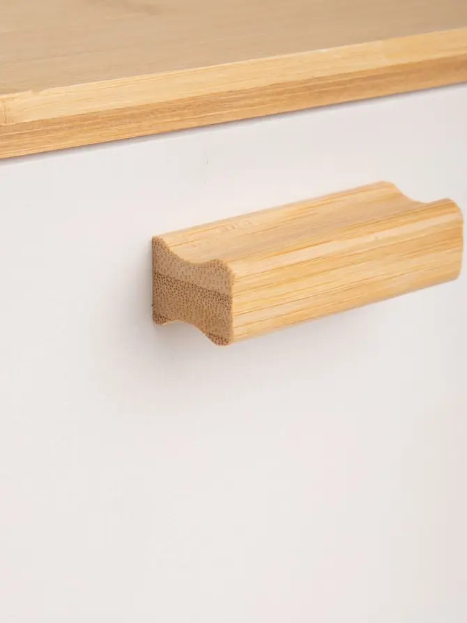 Chlebak BAMBOU śmietankowy 35x23 cm