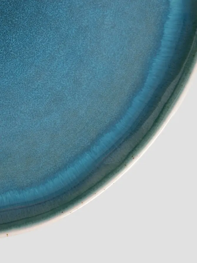 Talerz SEDANO obiadowy turkusowy 27 cm