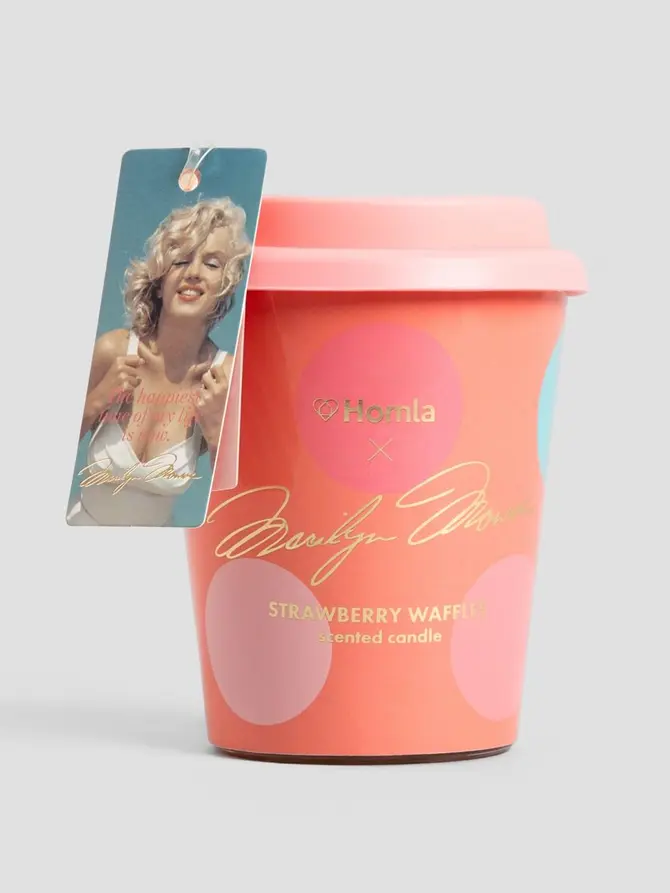 Świeca zapachowa MONROE SUMMER Strawberry Waffles 200 g