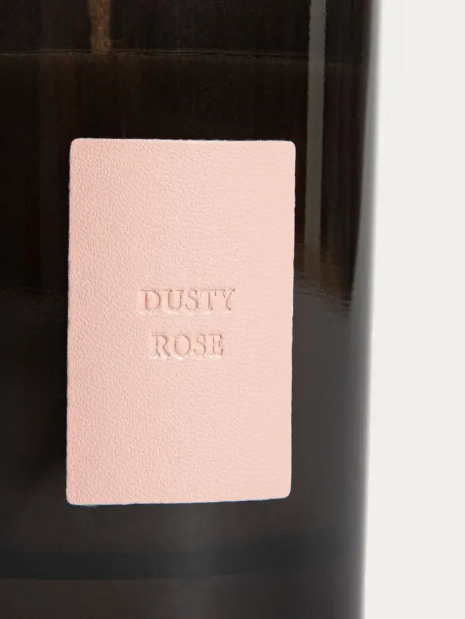 Świeca sojowa URBAN LEATHER Dusty Rose 200 g