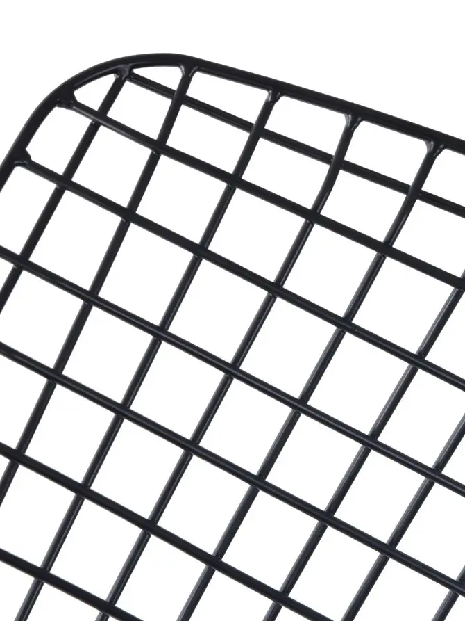 Krzesło INDUSTRIAL metalowe czarne 83x64x82 cm