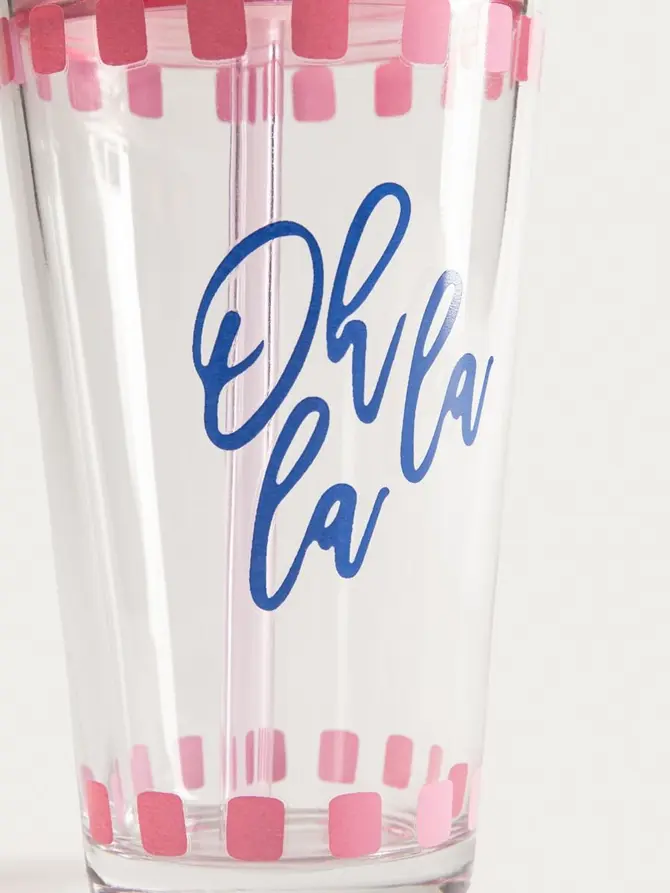 Szklanka EMBO SUMMER różowa 0,4 l