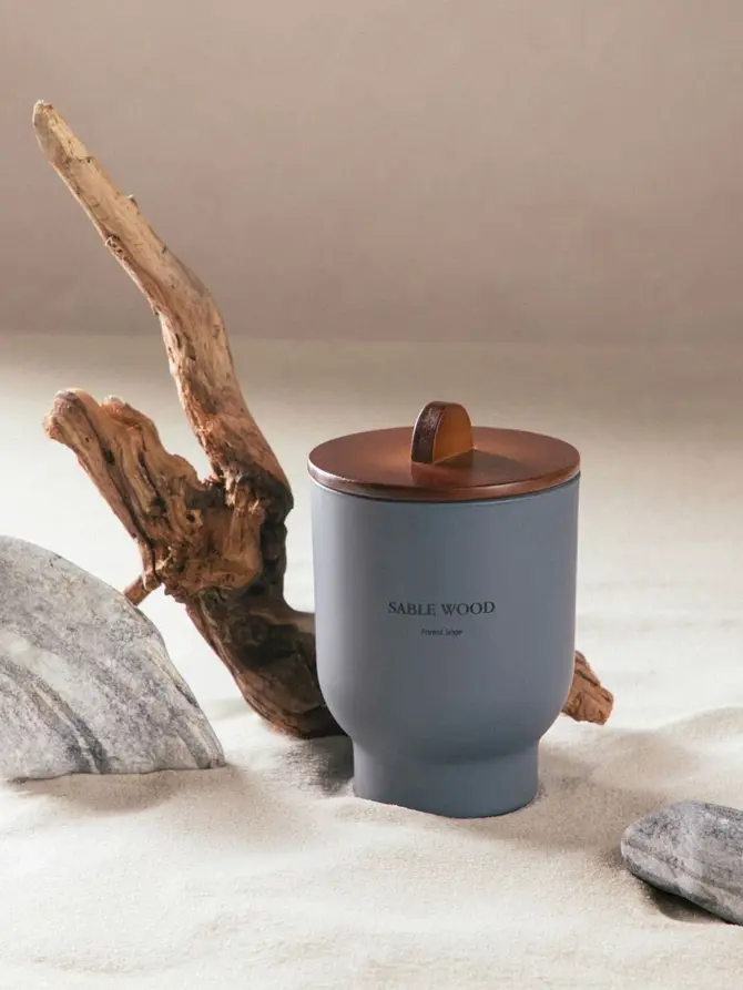 Świeca zapachowa SABLE WOOD Forest Sage 400 g