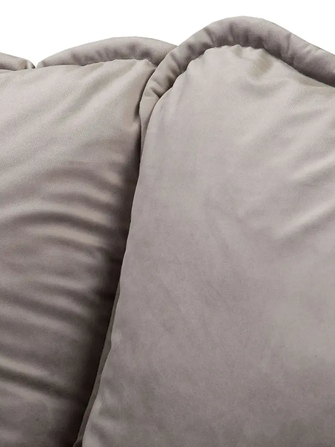 Sofa ILLA Narożnik szary 230x154x84 cm