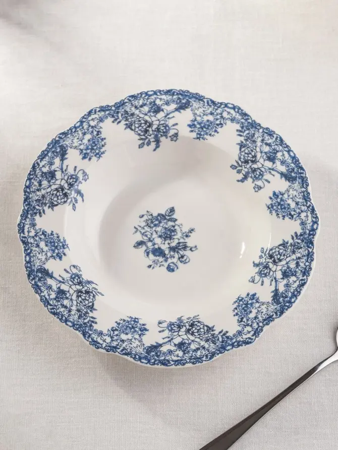 Talerz LOURRY głęboki granatowy 22 cm