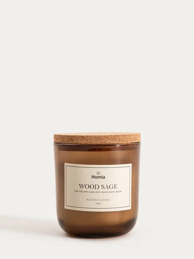 Świeca zapachowa VERDE Wood Sage 240 g