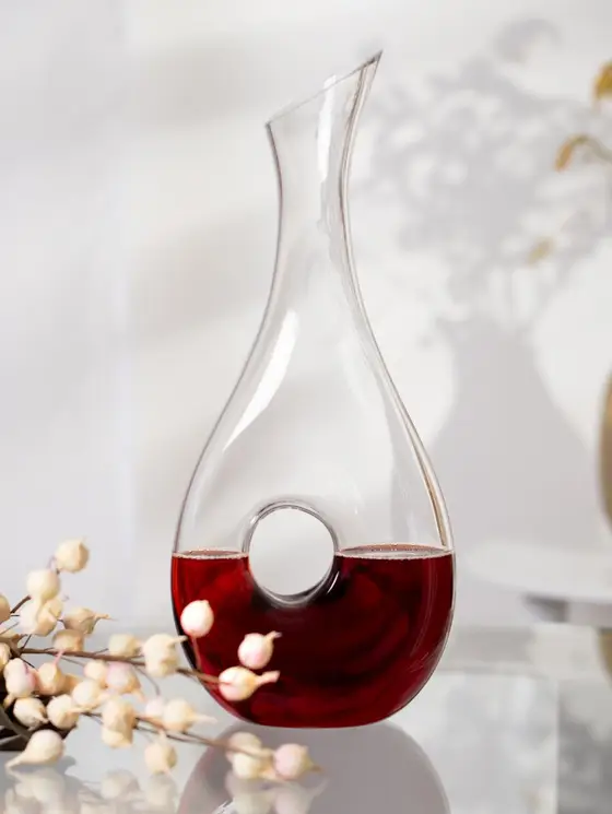 Karafka GLASSY z dziurką 1,2 l