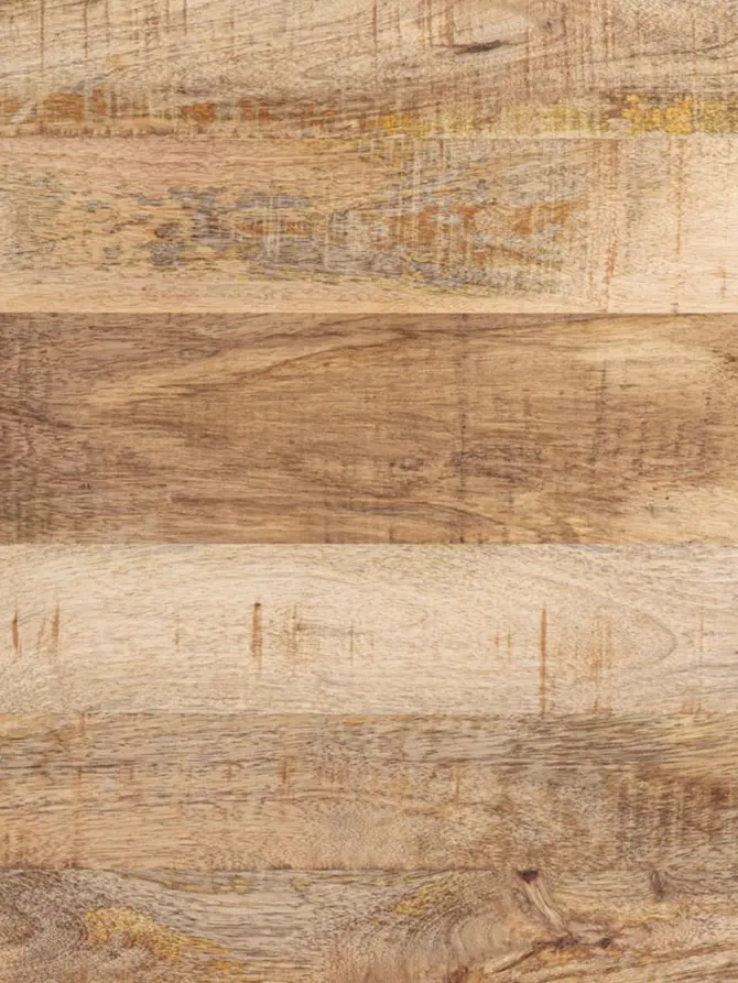Zestaw stolików kawowych MAYA lite drewno mango + metal 110x60x45 cm/50x50x40cm