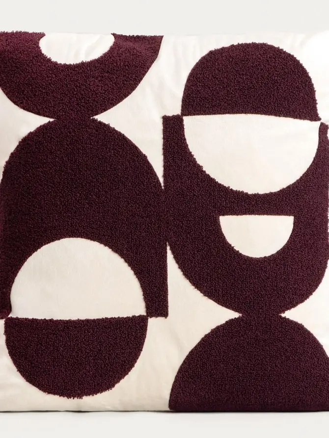 Poszewka TUFFY z tuftowanym wzorem 45x45cm