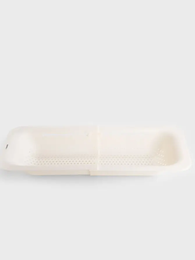 Durszlak EASY COOK kuchenny śmietankowy 37x20 cm