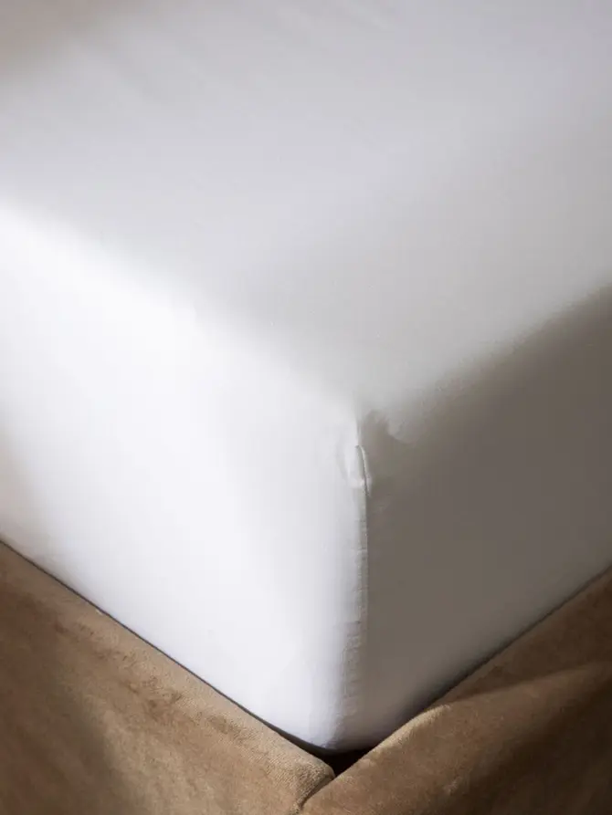 Prześcieradło LAUKO renforce białe 90x200 cm
