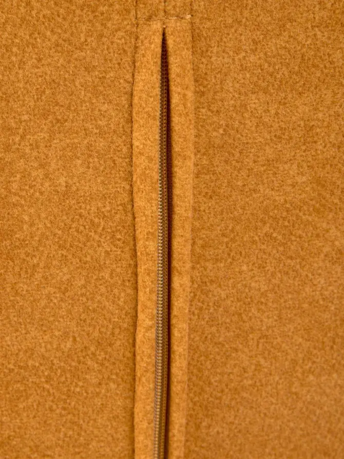 Krzesło LUGRO obrotowe musztardowe 54x60x91cm