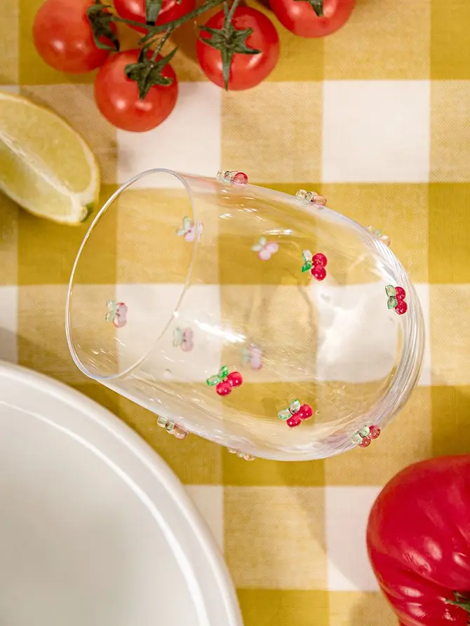 Szklanka ORNARE z elementami wisienek 0,5 l