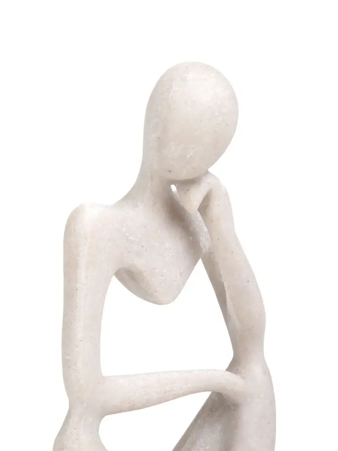 Dekoracja stojąca ROCHE myśliciel 11,5x9,5x23,5 cm
