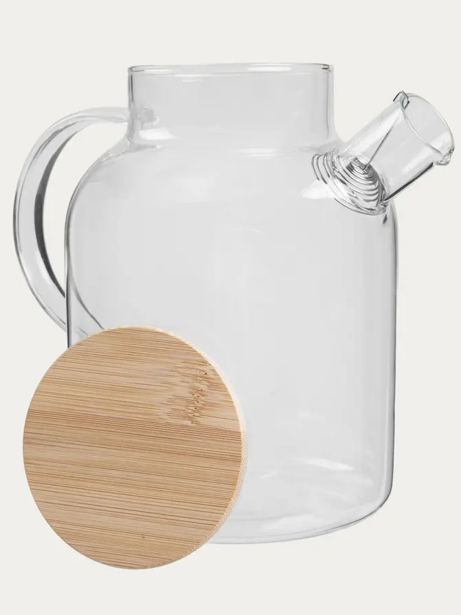 Dzbanek SAFFRON z bambusowym wieczkiem 1,8 l