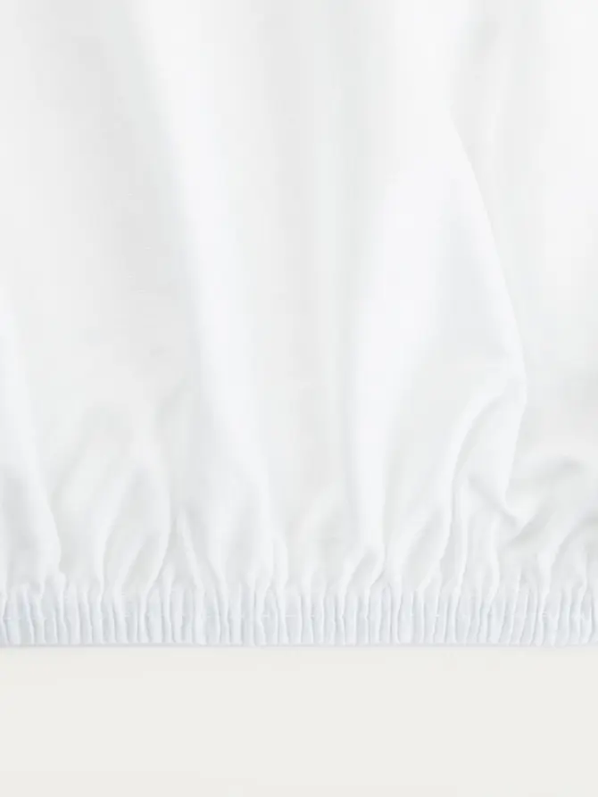 Prześcieradło ZENA jersey białe 200x200 cm