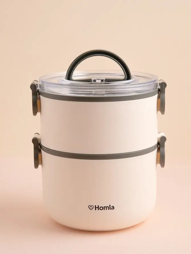Termos LUNARE obiadowy 1 l + 0,6 l