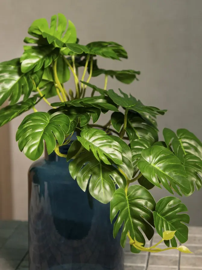 Roślina zwisająca sztuczna TROPICAL ZONE monstera 40 cm