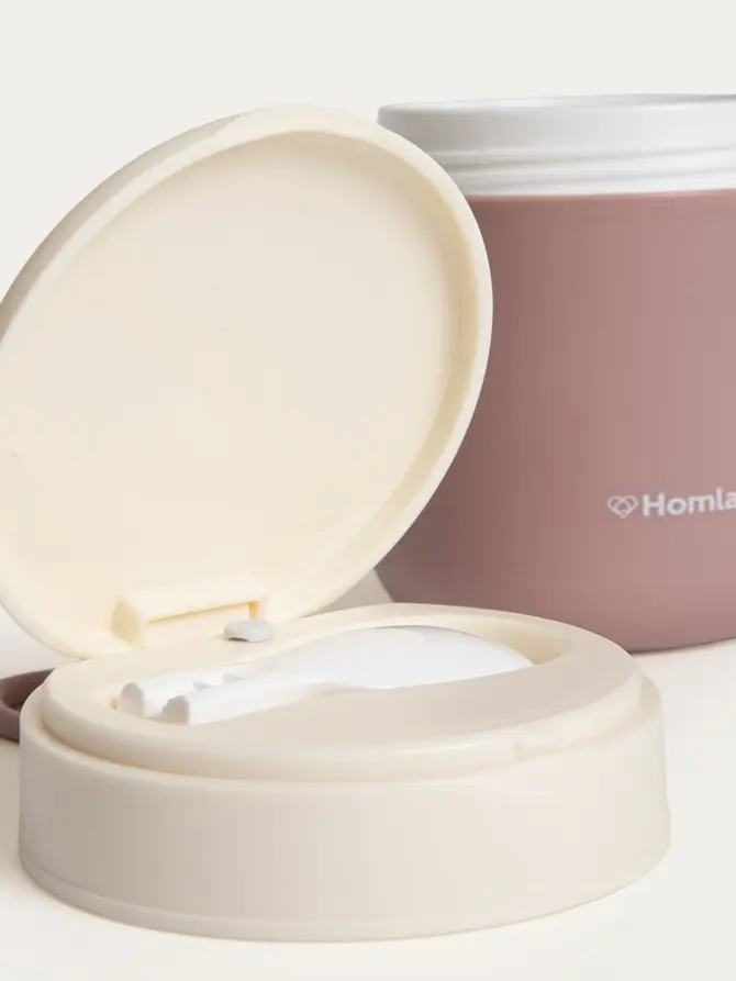 Pojemnik POPPIE na jogurt różowy 380 ml