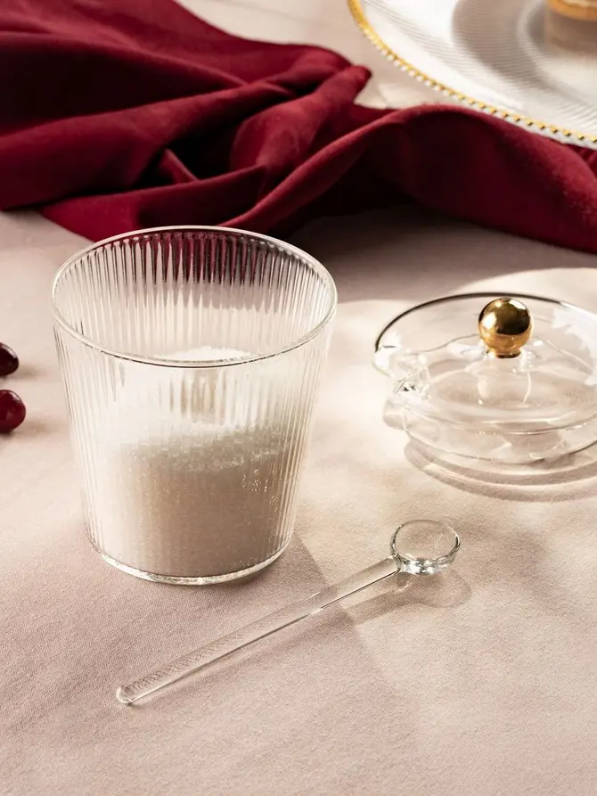 Cukiernica LYNN ze złotą gałką 0,4 l