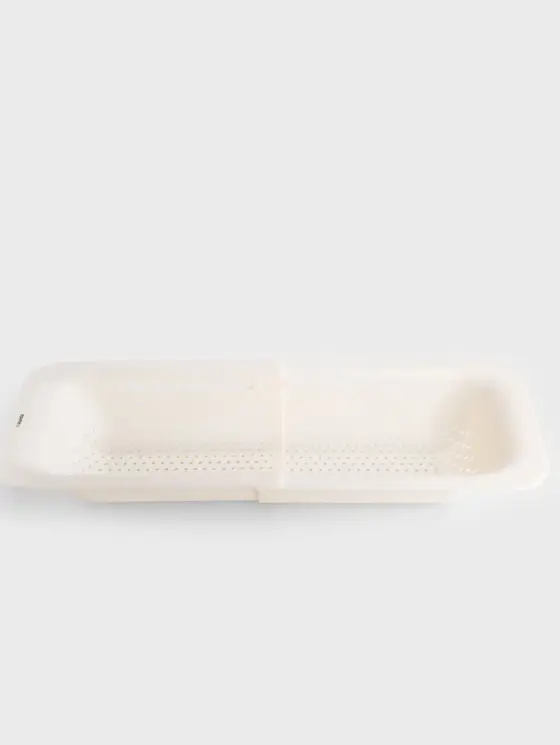 Durszlak EASY COOK kuchenny śmietankowy 37x20 cm