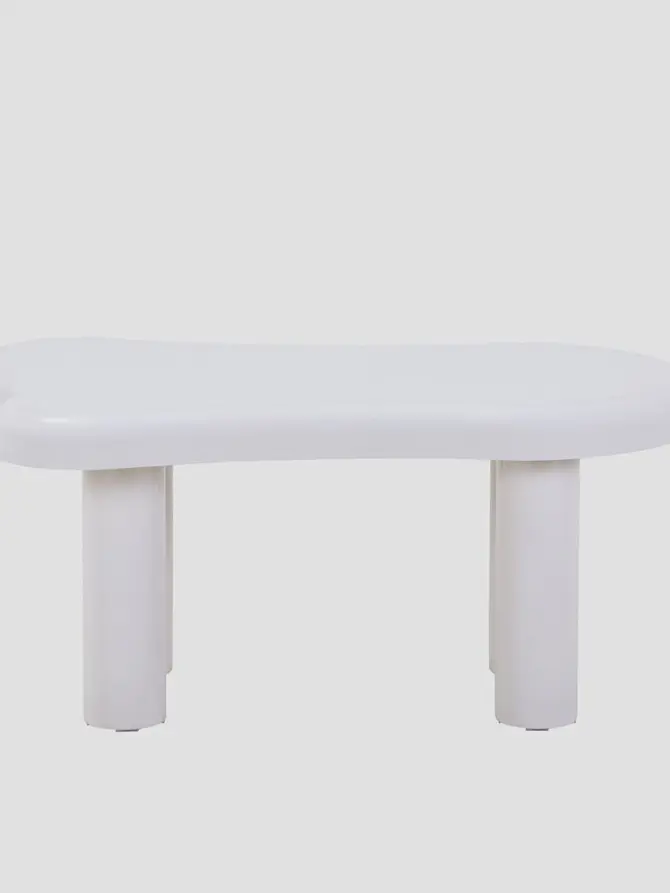 Stolik kawowy ALTO lakierowany szary 100x60x45 cm