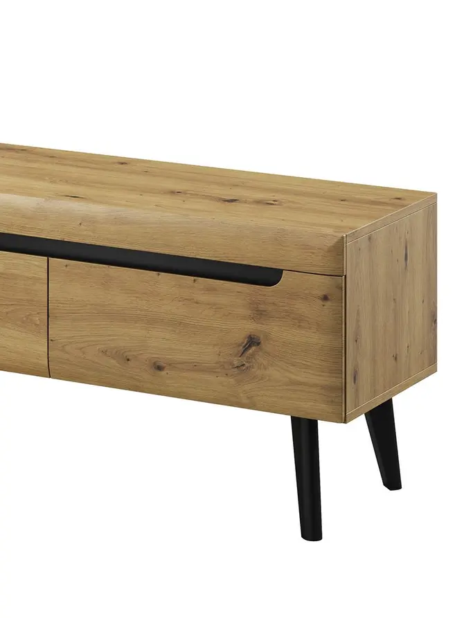Szafka RTV NORDI dąb artisan 160x40x50 cm