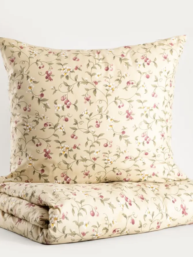 Pościel KARINA bawełniana ze wzorem 160x200 + 2*70x80 cm
