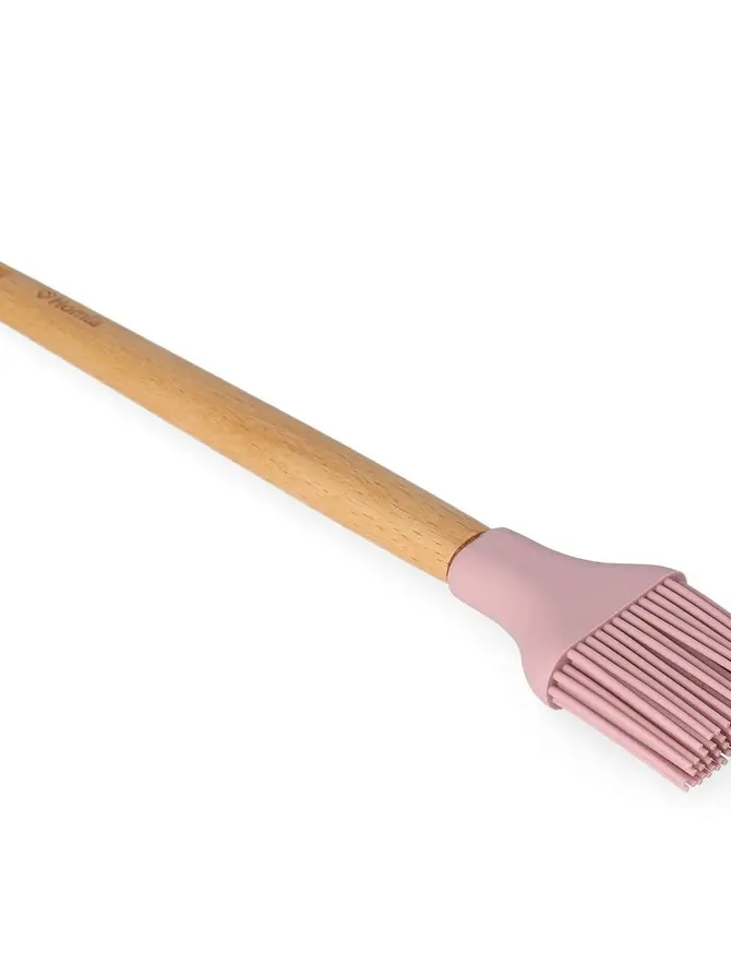 Pędzelek EASY BAKE silikonowy różowy 28x5 cm