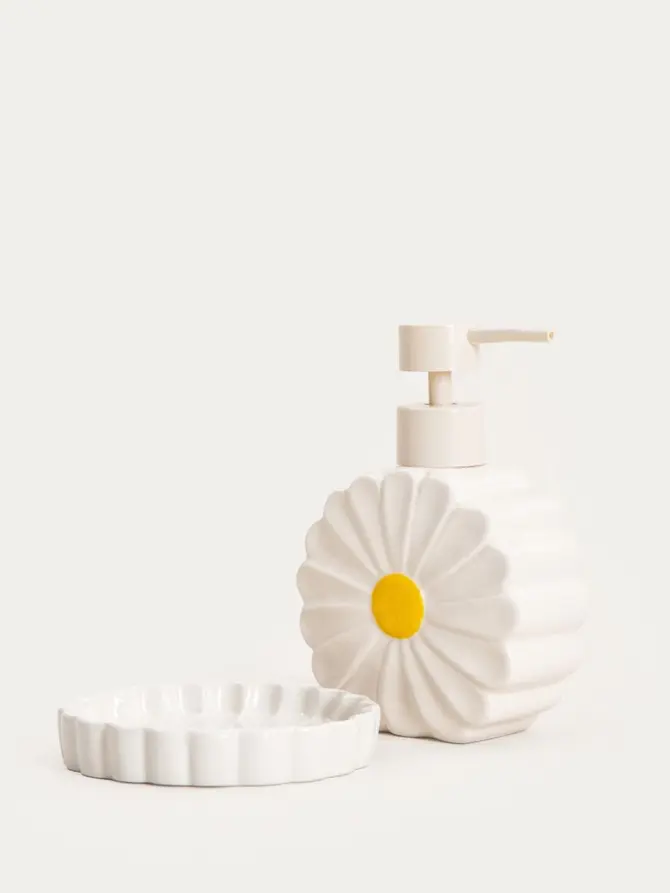 Mydelniczka DAISY ceramiczna 11,5x2 cm