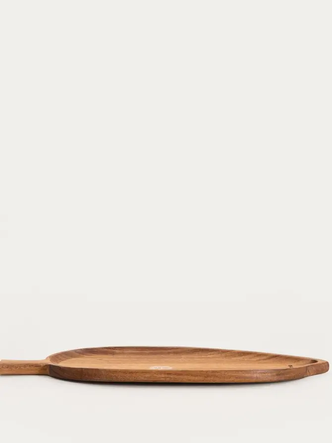 Deska do serwowania MOOKA w kształcie liścia 40x17 cm