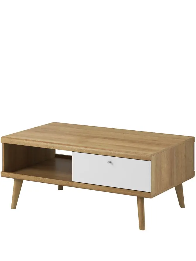 Ława PRIMO biała 107x46x67 cm