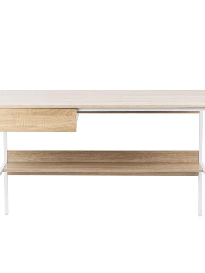 Biurko MONI naturalne 120x60x75 cm