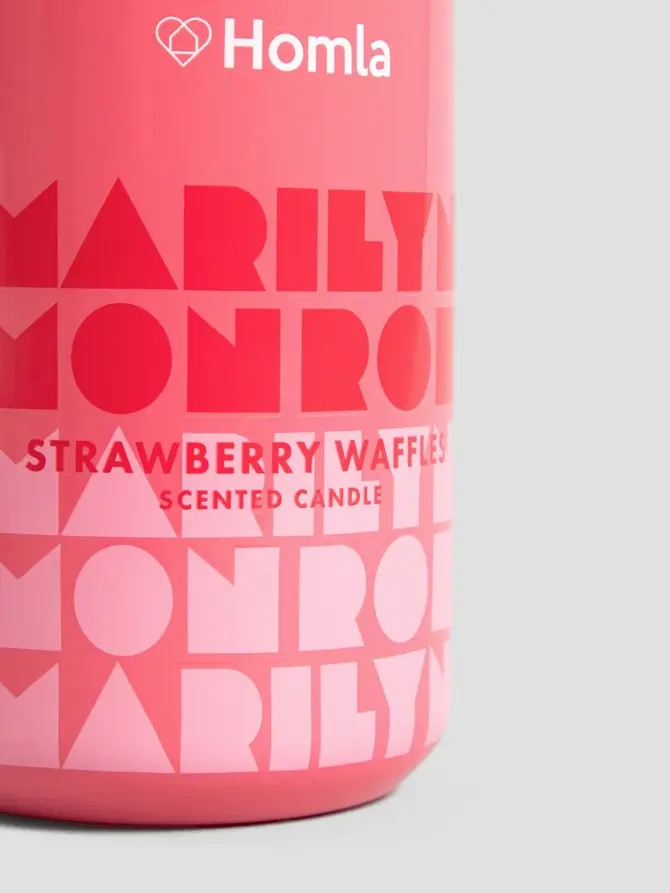 Świeca zapachowa MONROE SUMMER Strawberry Waffles 230 g