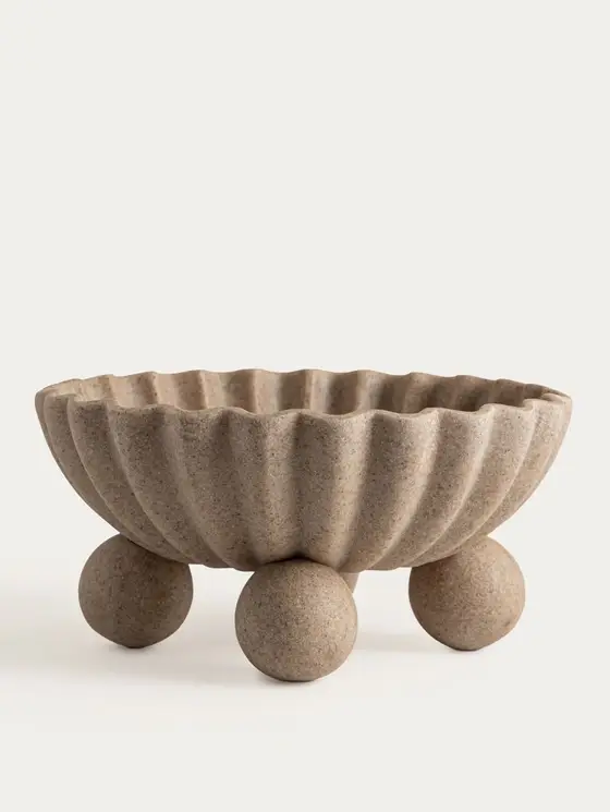 Taca dekoracyjna AUREA na okrągłych nóżkach 20,6x19x3,5 cm