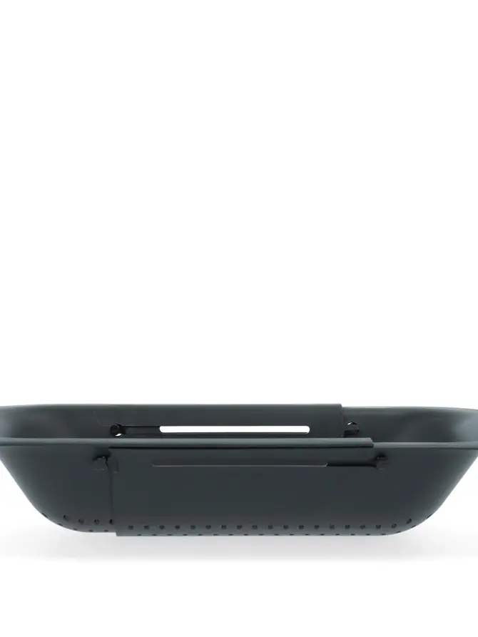 Durszlak EASY CLEAN kuchenny czarny 37x20 cm