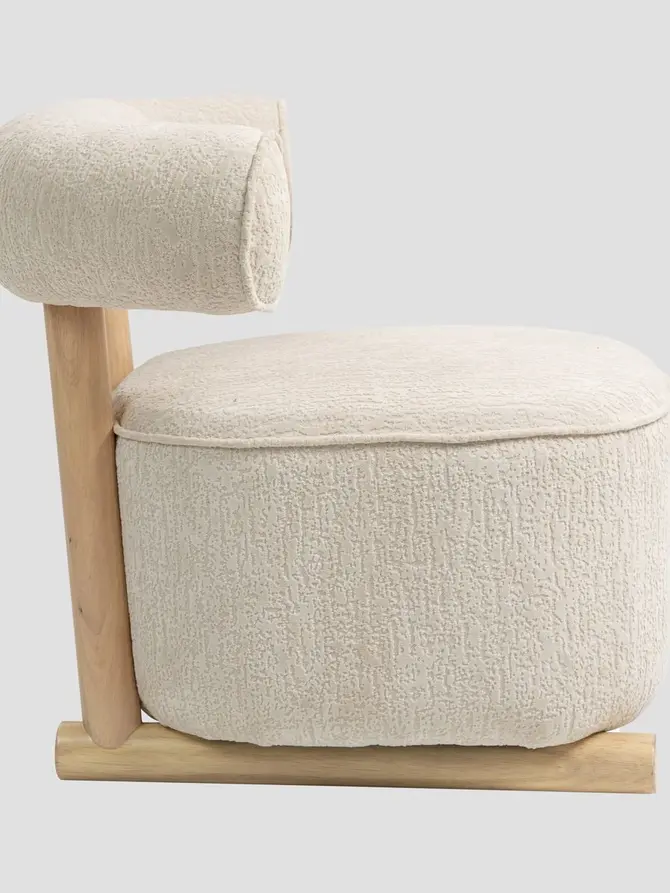 Fotel VITA Ecru 72x81x67 cm
