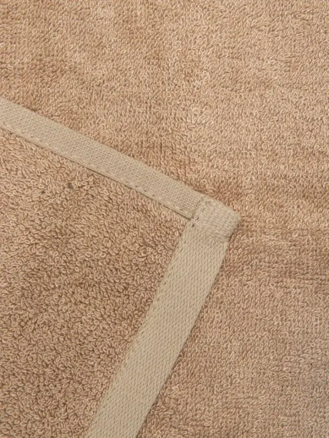 Ręcznik BAMBOO beżowy z domieszką bambusa 50x90 cm