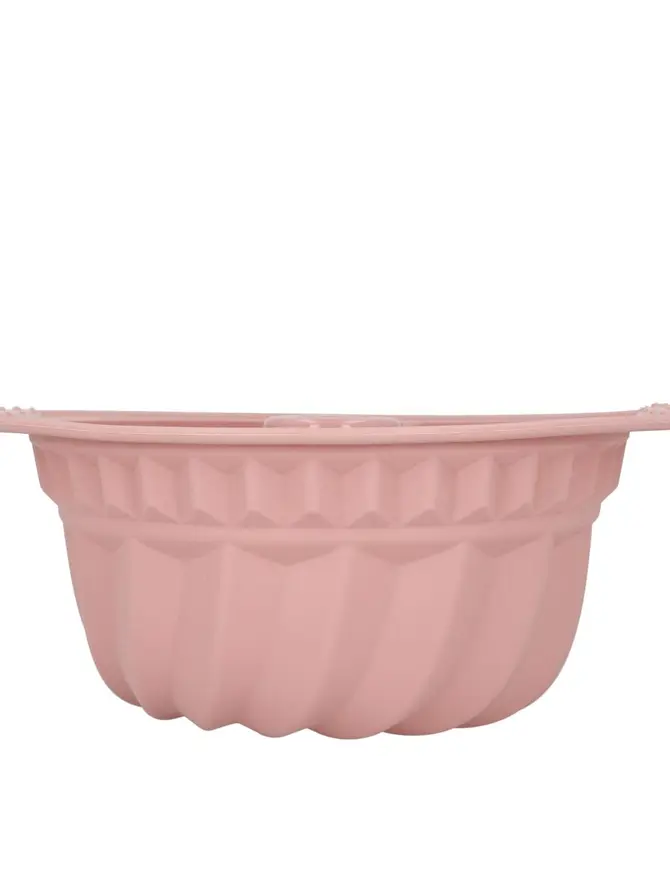 Forma EASY BAKE na babkę silikonowa różowa 24x10 cm