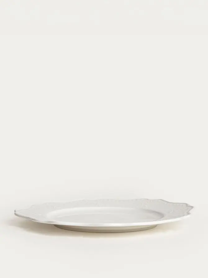 Talerz VISTAL obiadowy biały 26,5 cm