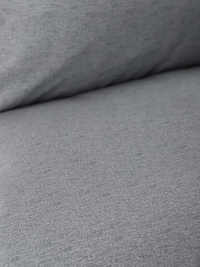 Pościel FELIX bawełniana szara 220x200 + 2*70x80 cm